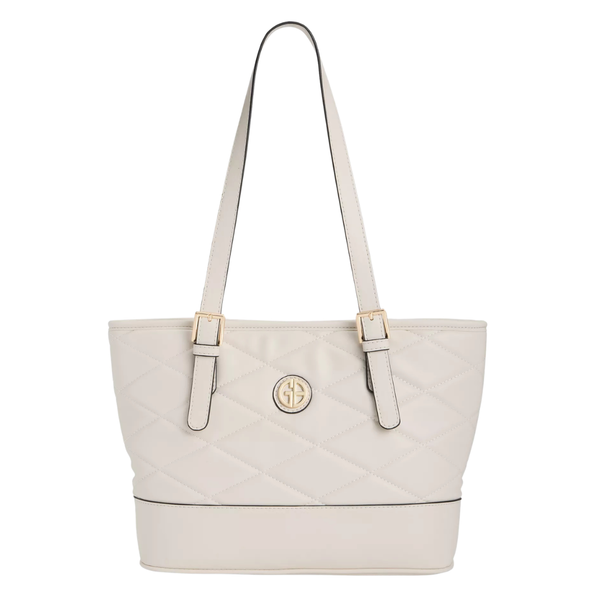 Giani Bernini Large Quilted Tulip Tote
