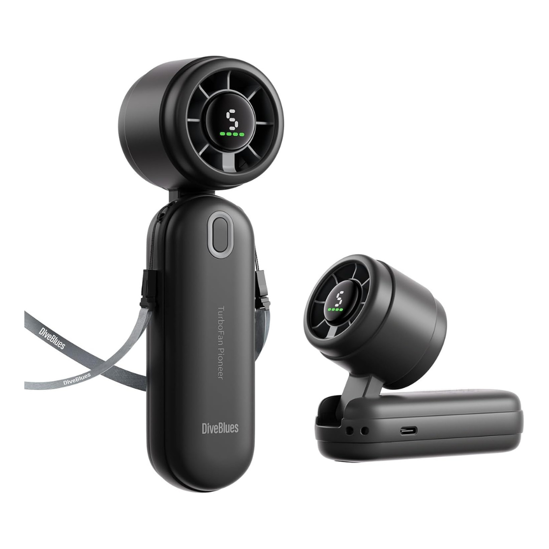 Diveblues USB-C Rechargeable Handheld Turbo Fan