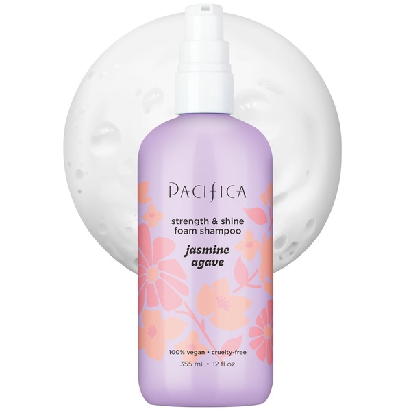12-oz Pacifica Jasmine Agave Strength & Shine Foaming Shampoo