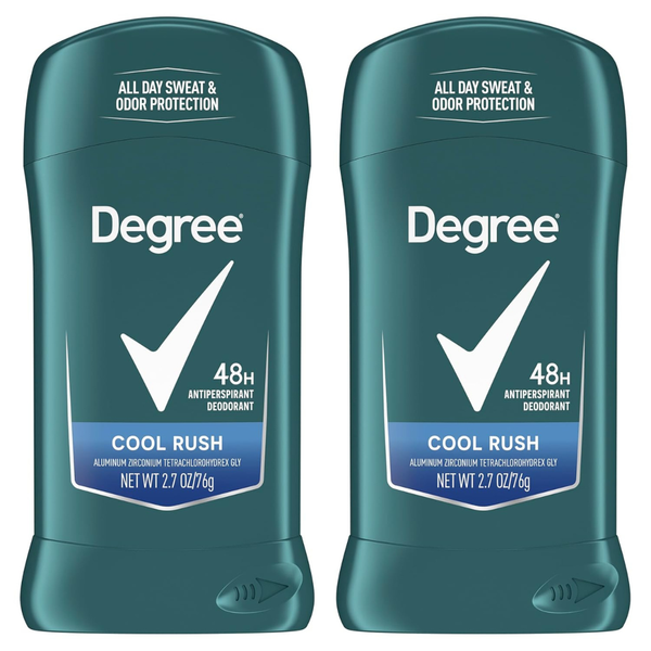 2-Pack 2.7-Oz Degree Men's Original Cool Rush Antiperspirant Deodorant