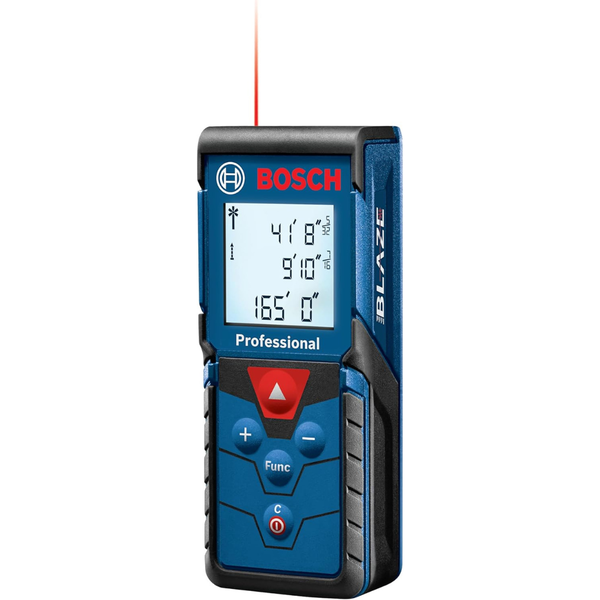 Bosch Blaze Pro 165ft Laser Distance Measure W/ Backlit Display