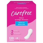 120-Count Carefree Acti-Fresh Panty Liners (Regular, Unscented)