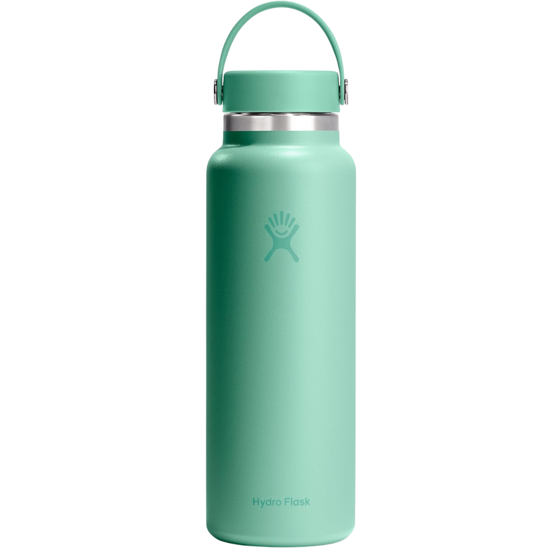 40oz Hydro Flask Insulated Stainless Steel Water Bottle With Wide Mouth Flex Lid