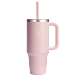 40oz Hydro Flask Insulated Stainless Steel Travel Tumbler W/ Lid And Straw (Trillium)