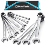 10-Piece Duratech Ratcheting Combination Metric Wrench Set (6-18mm)