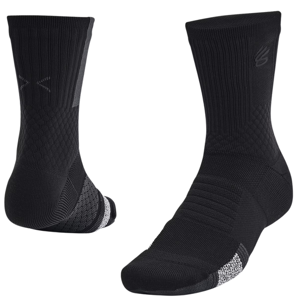 Under Armour Curry ArmourDry Playmaker Unisex Mid-Crew Socks