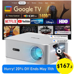 Blackview OSCAL 1400 ANSI Lumen 5G WiFi 4K Smart Projector