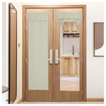1-Panel 26" X 72" French Door Thermal Insulated Privacy Curtains