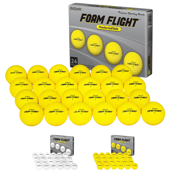 24-Pack GoSports Foam Flight Practice Golf Balls