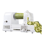 Bella 4-in-1 Automatic Electric Spiralizer & Slicer (White, 14641)