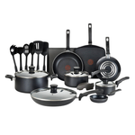 20-Pieces T-Fal Essentials Nonstick Cookware Set + $10 Kohls Cash
