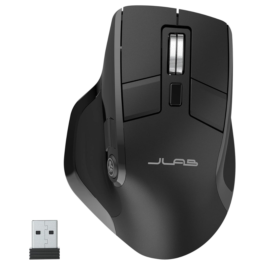JLab Epic Full-Size Wireless Bluetooth Optical Mouse