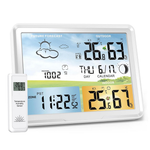 LUVUOKYE Wireless Indoor Outdoor Weather Station (2 Colors)
