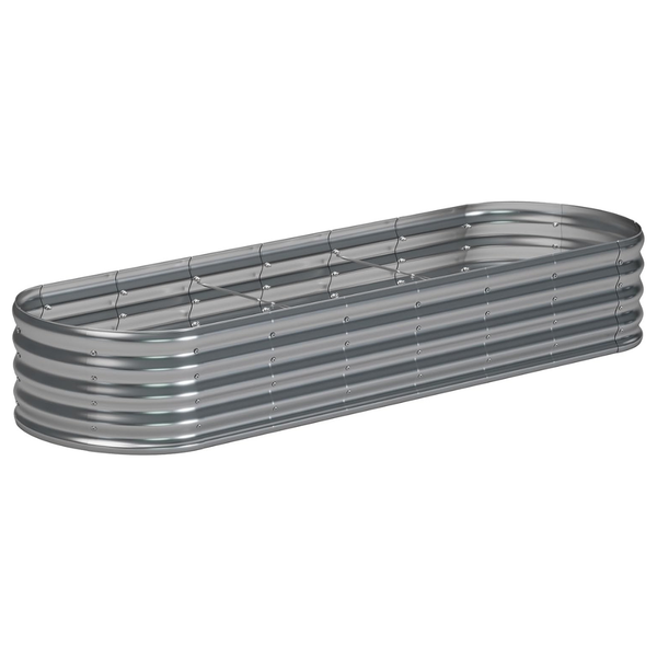 8' X 2' X 1' Metal Galvanized Raised Garden Bed