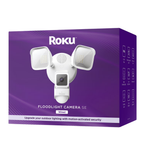 Roku Smart Home Floodlight Camera SE Wi-Fi - Connected