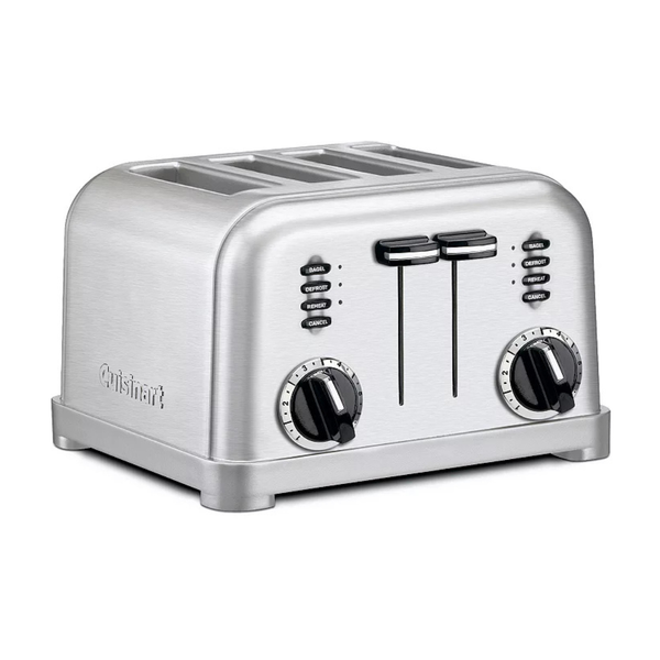 Cuisinart 4 Slice Compact Toaster With Extra-Wide Slots (2 Colors)