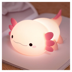 Rechargeable Unique Cute Axolotl Night Light