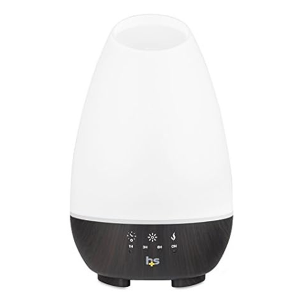 HealthSmart 500ML Essential Oil Diffuser With Timer & LED Lights