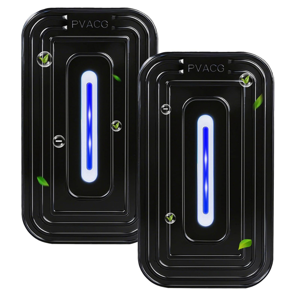 2-Pack 8-Emitter Negative Ion Air Purifier