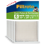 6-Pack Filtrete AC Furnace Air Filter (20 X 24 X 1 Inch)