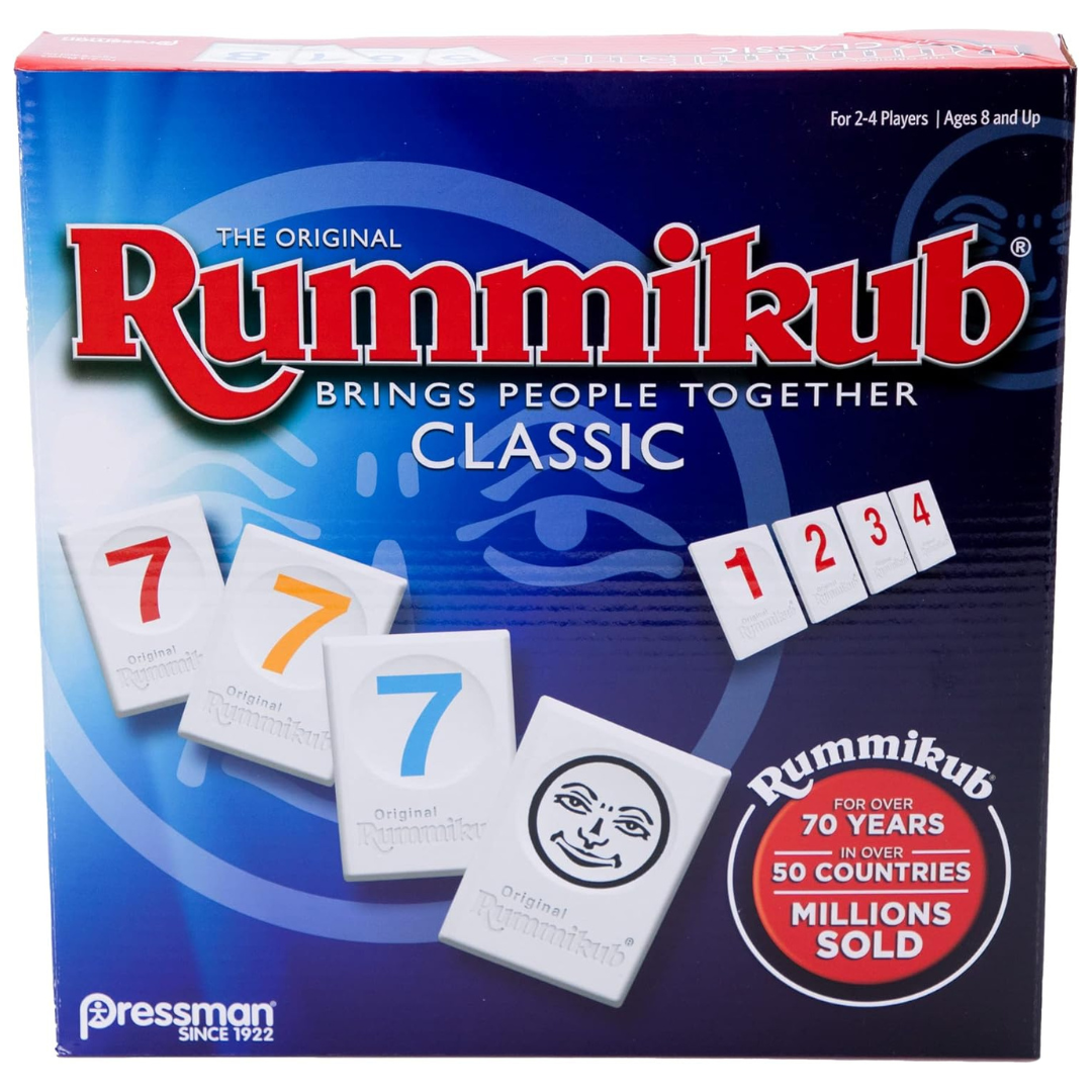 Pressman Rummikub The Original Tile Rummy Game