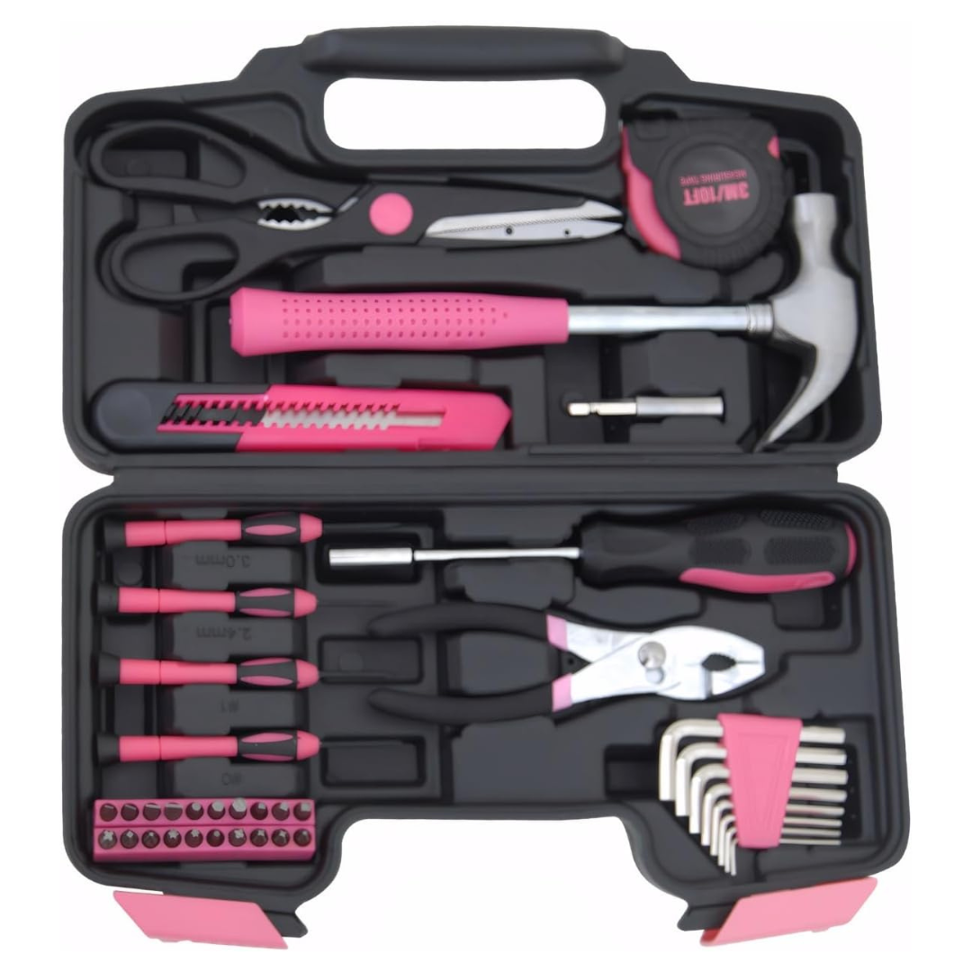 39-Piece Hantinstom Household Tools Kit