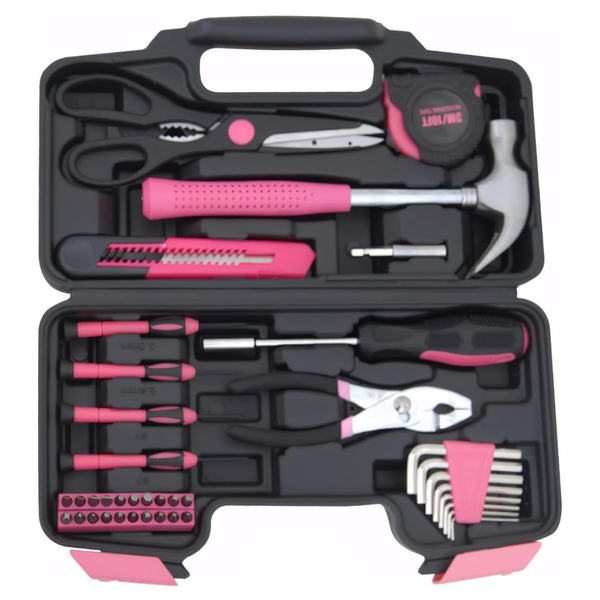 39-Piece Hantinstom Household Tools Kit