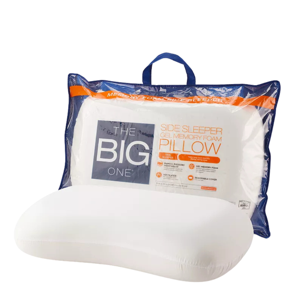 The Big One Gel Memory Foam Side Sleeper Pillow (Queen/Standard)