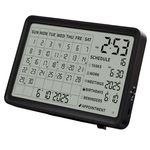 8" Digital Clock Desk Calendar W/ Schedule Reminder