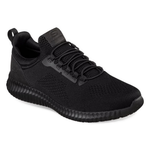 Skechers Men's Cessnock SR Relaxed Fit Shoes (Various Sizes In Black)