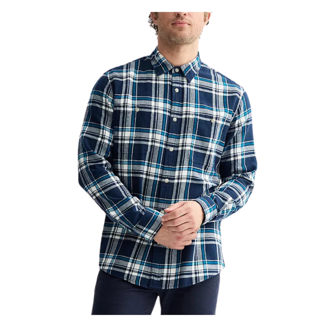 Sonoma Goods For Life Men's Supersoft Flannel Button-Down Shirts (Various Colors)