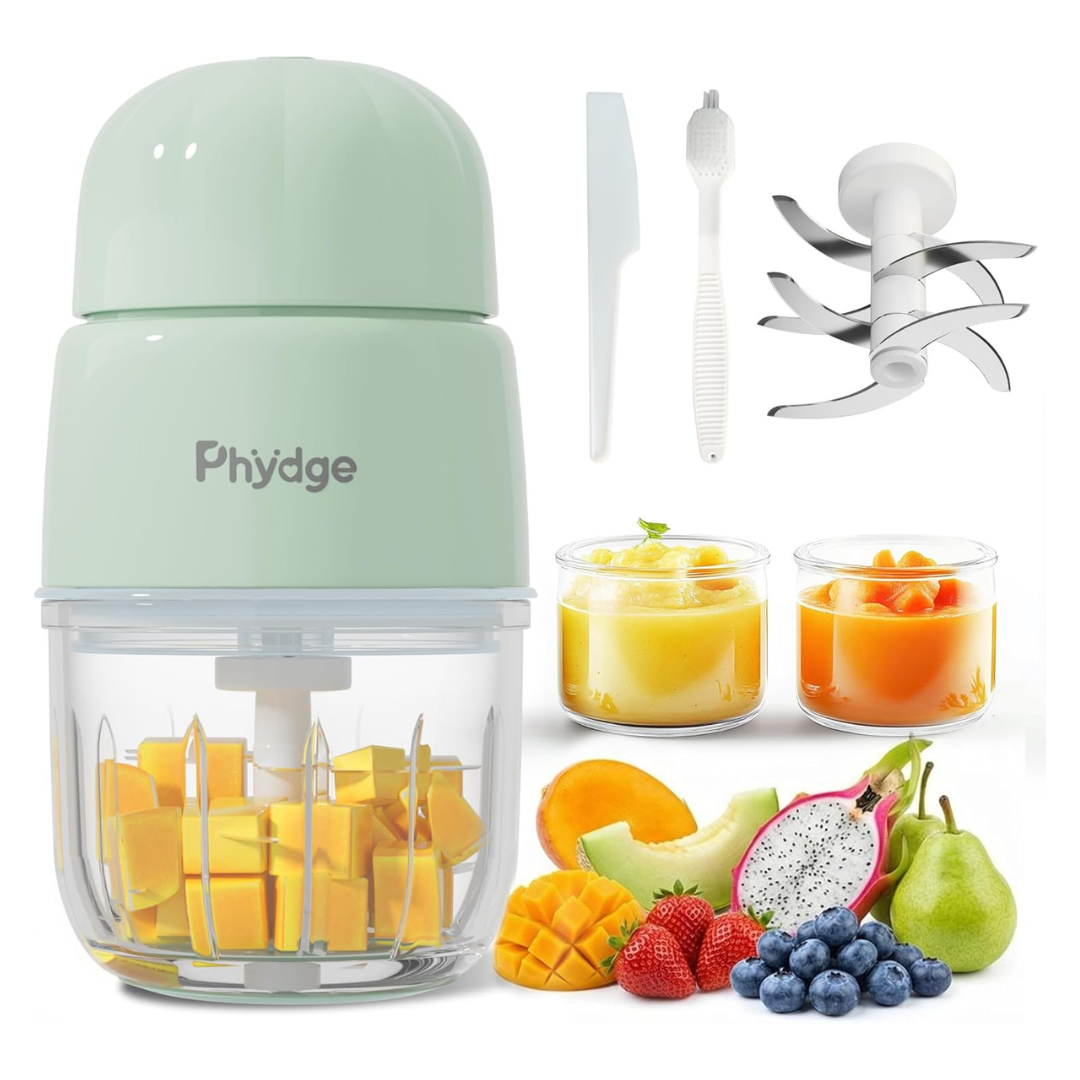 10oz Green Baby Food Blender & Puree Processor