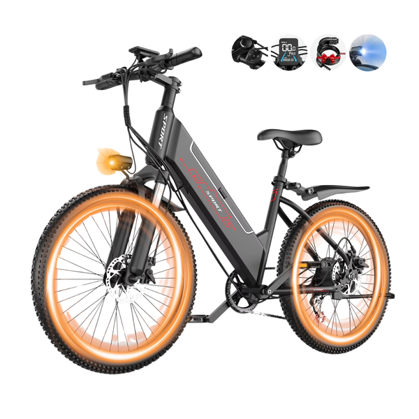 ASKGO Off-Road Electric Bike With 48V 10.5 Internal Battery