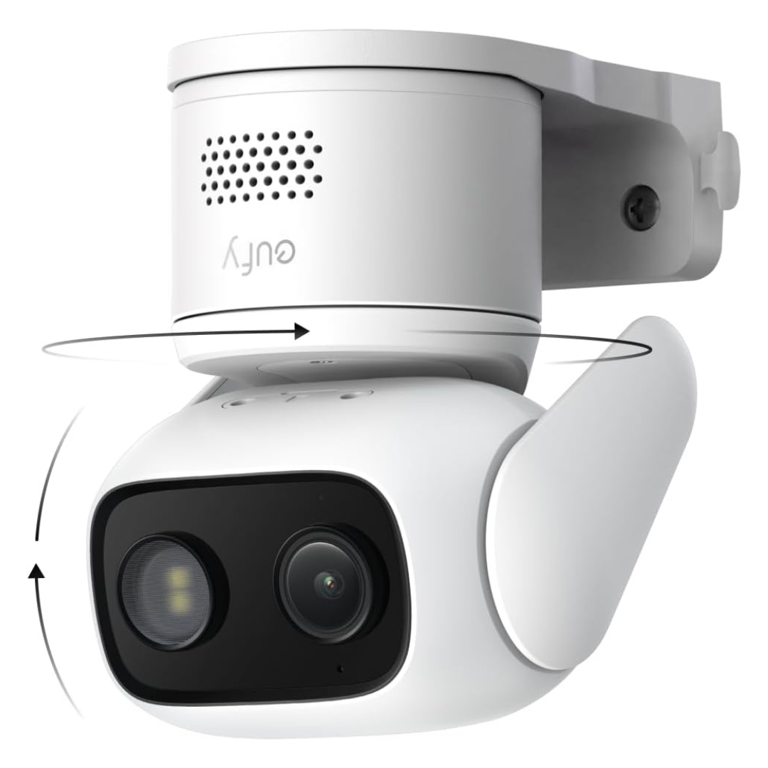 Eufy Wired Cam C31 360 Deg. Color Night Vision Security Camera W/ Pan & Tilt