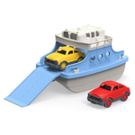 Green Toys Ferry Boat With Mini Cars Bathtub Toy