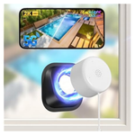 4MP 2K Blacklight Color Night Vision Window Security Camera