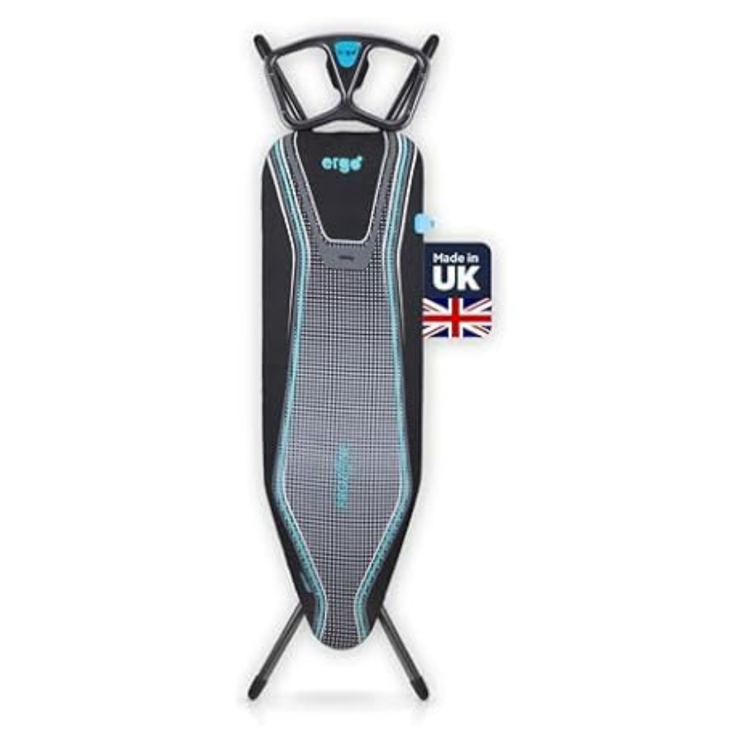 48" X 15" Minky Ergo Prozone Dual Freestanding Ironing Board