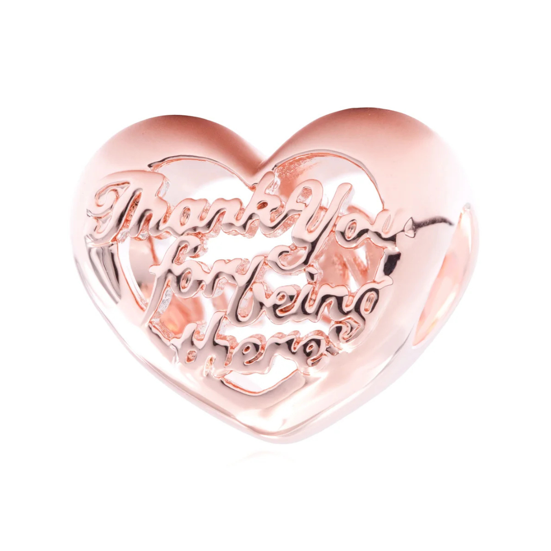 Pandora Thank You Mom Heart Charm