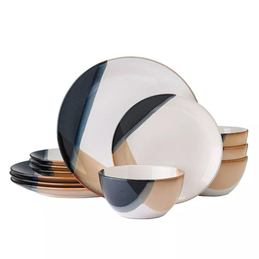 Pfaltzgraff Braden 12-Piece Dinnerware Set + $10 Kohls Cash