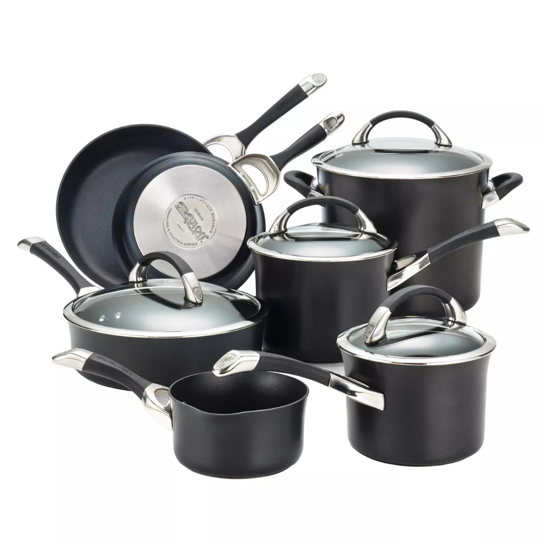 Circulon Symmetry 11-piece Nonstick Cookware Set