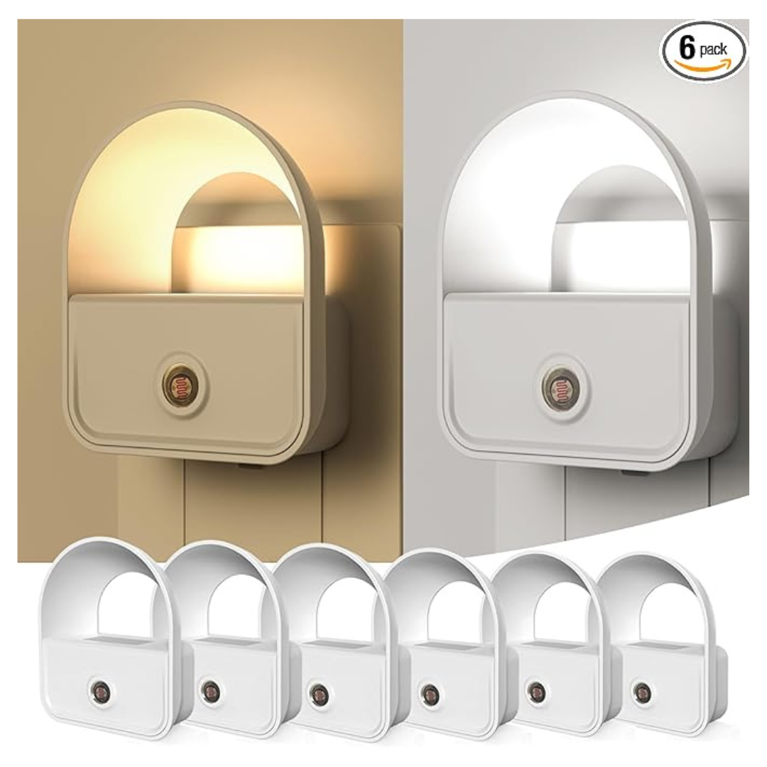 6 Pack LED Night Light Plug In