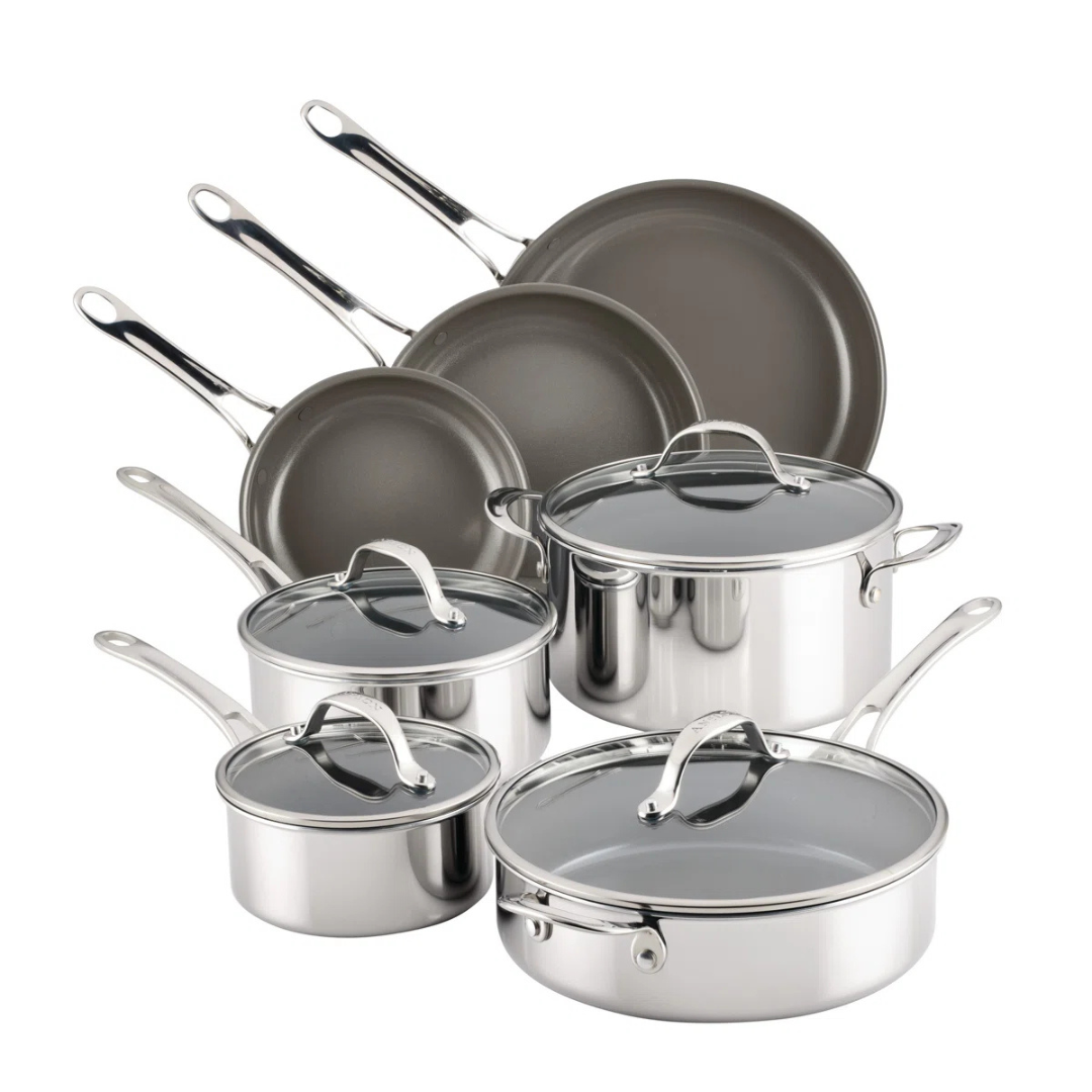 Anolon EverLast Ceramic Nonstick 11-pc. Cookware Set