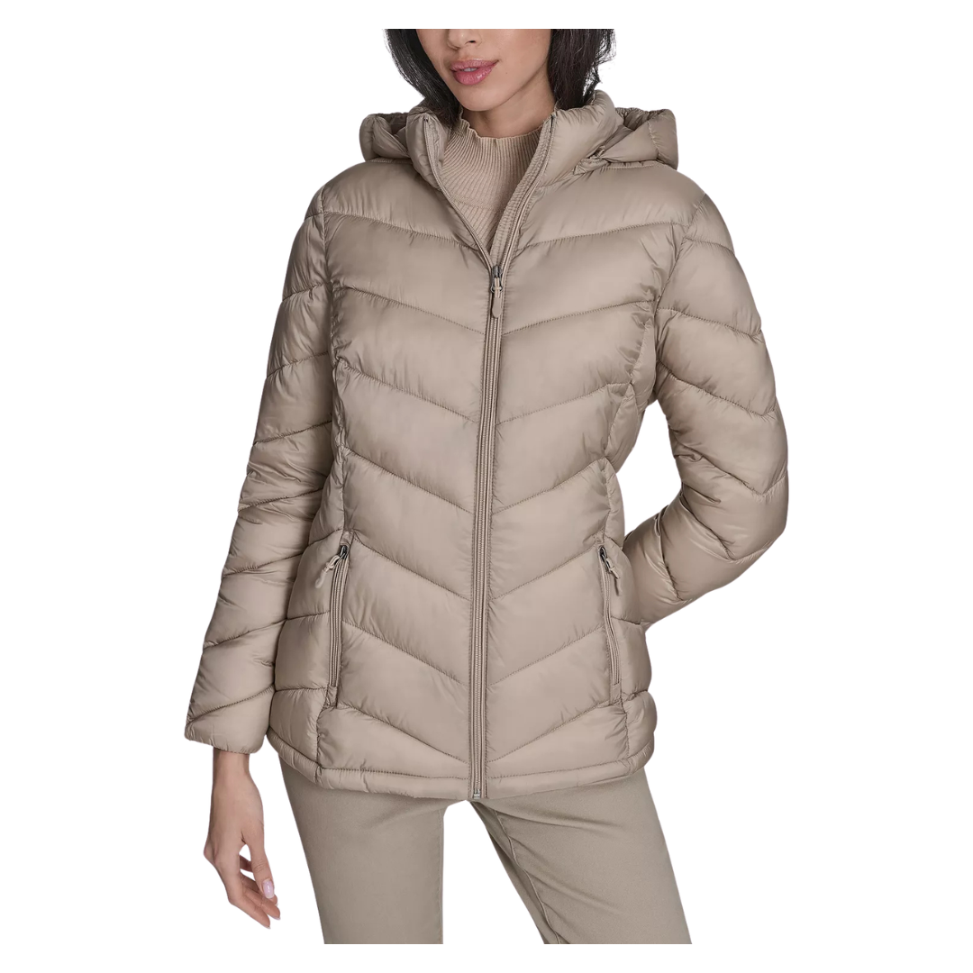Charter Club Women's Packable Hooded Puffer Coat (Various)