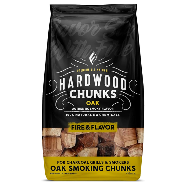 4-Pound Fire & Flavor Premium All Natural Smoking Wood Chunks