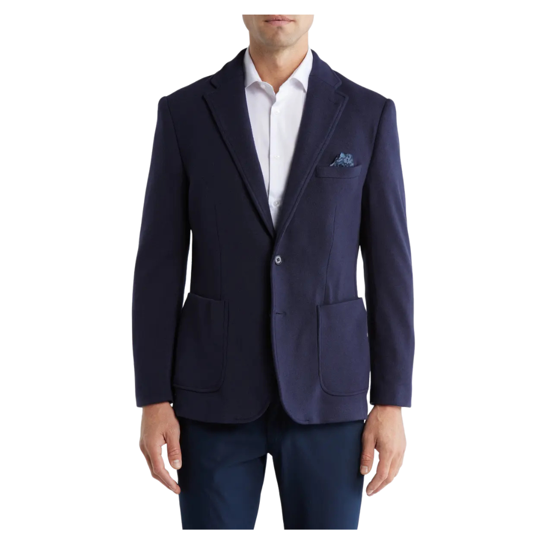 Lucky Brand Men's Brushed Ribbed Knit Sport Coat