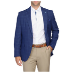 TailorByrd Men's Windowpane Sport Coat