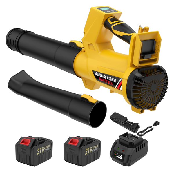 540 CFM/170 MPH Electric Cordless Leaf Blower W/ Battery & Charger
