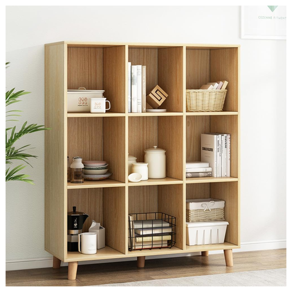 3-Tier Freestanding Storage Display Cabinet Organizer