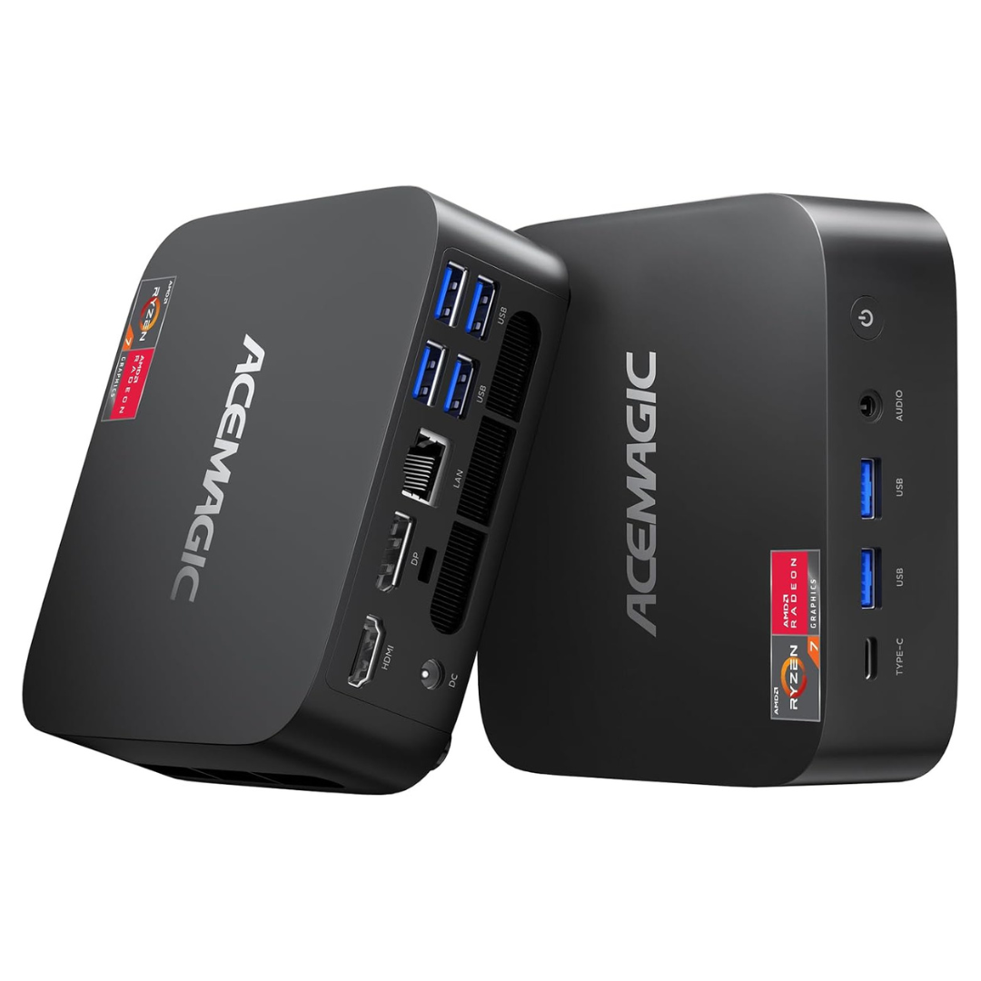 Acemagician AM06PRO Gaming Desktop (Ryzen 7 5800U / 24GB RAM / 512GB SSD)