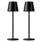 2-Pack Cordless Rechargeable LED Table Lamps